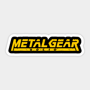 yellow gear Sticker